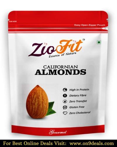 Ziofit Californian Almonds, 500g (Buy 1 Get 1 Free)